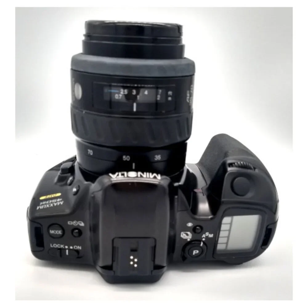 Shutterbug Alert!! 📸 Minolta Maxxum 450si Panorama SLR Camera Bundle